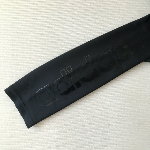 ADIDAS Black High Rise Legging - Size Medium - Picture 3 of 4